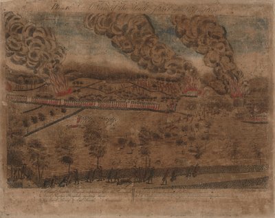 Les Batailles de Lexington et Concord : Planche I, La Bataille de Lexington, 19 avril 1775. Planche II, Vue de la ville de Concord. Planche III : L