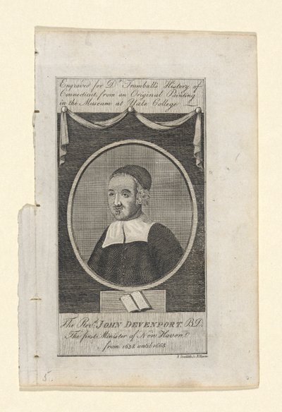 Le Révérend John Davenport - Amos Doolittle