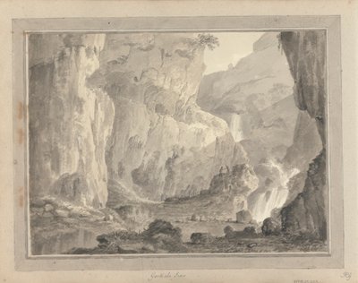 Vues en Angleterre, Écosse et Pays de Galles : Gordale Scar - Amos Green