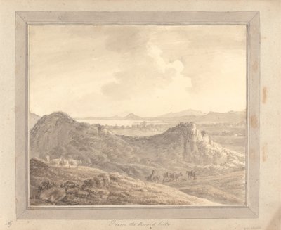 Vues en Angleterre, Écosse et Pays de Galles : Tour en Écosse ; Depuis les collines de Braid - Amos Green