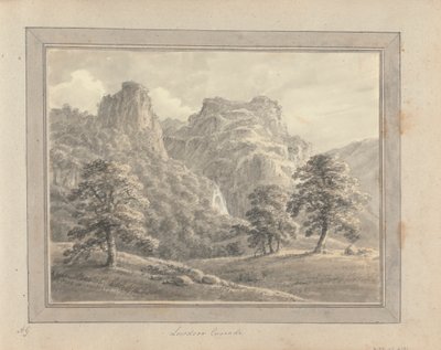 Vues en Angleterre, Écosse et Pays de Galles : Tour en Écosse ; Cascade de Lowdoor - Amos Green