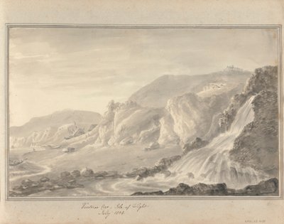 Vues en Angleterre, Écosse et Pays de Galles : Ventnor Cove, Île de Wight, juillet 1804 - Amos Green