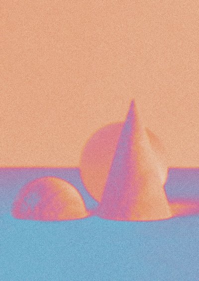 Formes géométriques oniriques - Amy Louise Baker