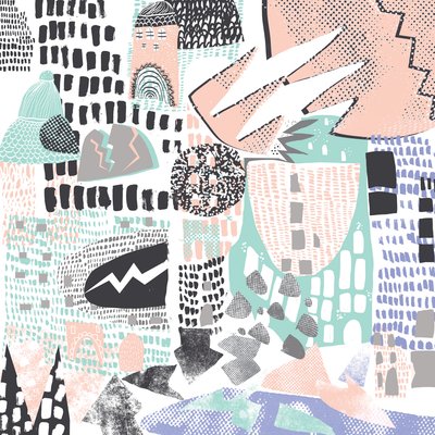Guerre, 2015 (collage numérique) - Amy Louise Evans