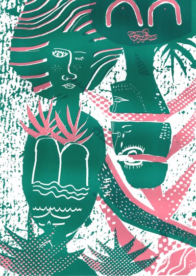 We Grow, 2015 (sérigraphie) - Amy Louise Evans