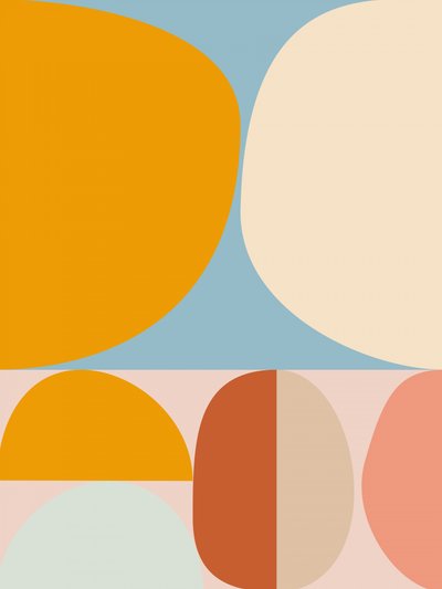 Pastel du milieu du siècle 15 - Ana Rut Bre