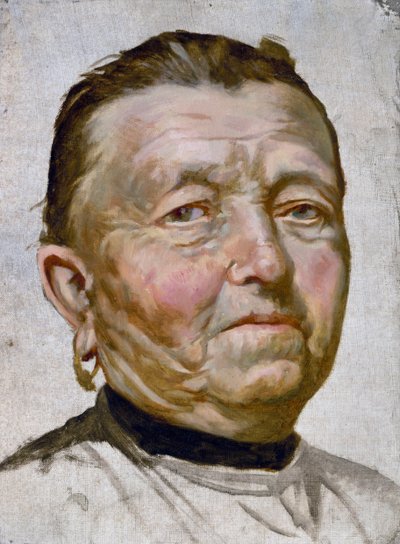 Visage de femme - Anacleto Laretto