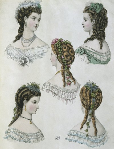 Coiffures, illustration de 