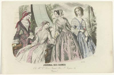 Journal des Dames, Juin 1850, No. 1608 : Ch. Mme Louis Janet - Anaïs Colin Toudouze