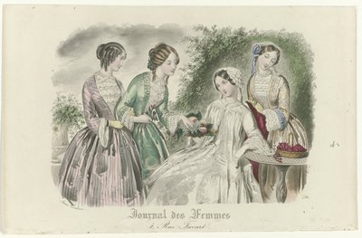 Journal des Femmes, vers 1850 : 4, Rue Favart - Anaïs Colin Toudouze