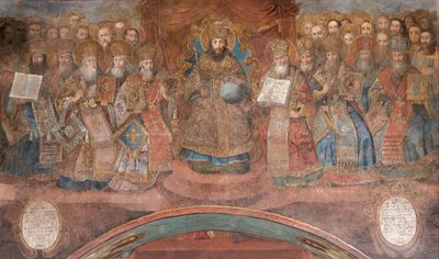 Premier concile de Nicée - Ancient Russian frescos