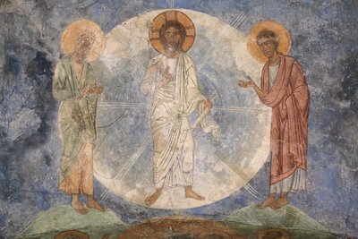 La Transfiguration de Jésus, 12ème siècle - Ancient Russian frescos