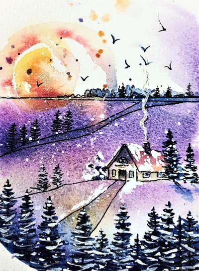 Chalet douillet d