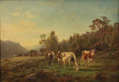 Paysage avec vaches - Anders Askevold