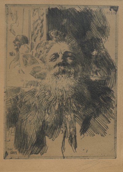 Auguste Rodin - Anders Leonard Zorn