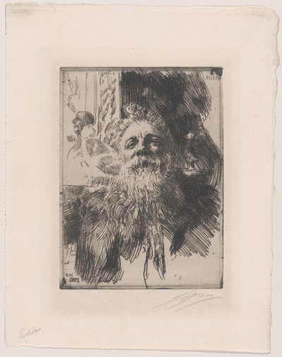 Auguste Rodin - Anders Leonard Zorn