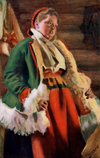 Braskkulla, une paysanne de Moro, 1911-1912 - Anders Leonard Zorn