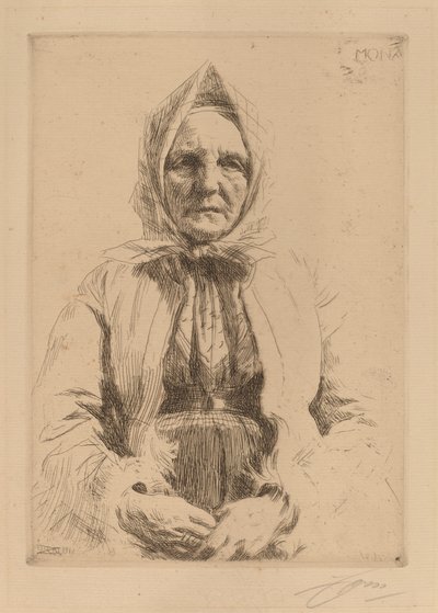 Mona, 1911 - Anders Leonard Zorn
