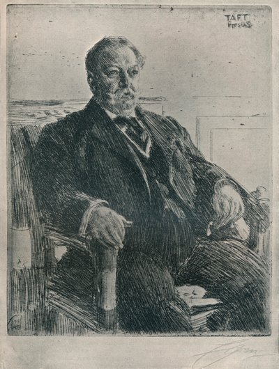 Président Taft, 1911 - Anders Leonard Zorn