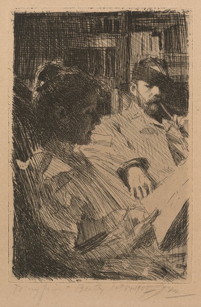 La Lecture - Anders Leonard Zorn