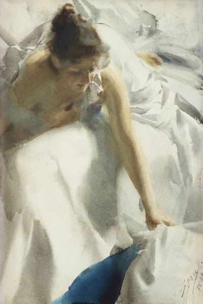 Réveil, boulevard Clichy, Paris - Anders Leonard Zorn