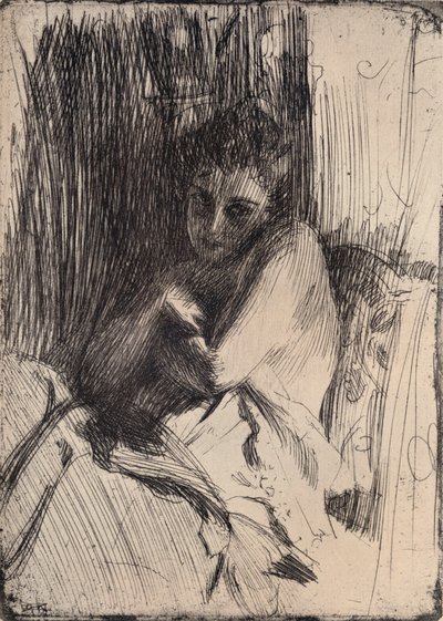 Le Modèle, 1880-1906 - Anders Leonard Zorn