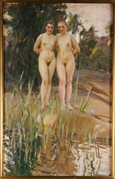 Deux amis - Anders Leonard Zorn