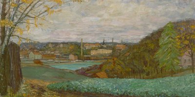 Frognerkilen de Bygdøy (huile sur toile) - Anders Svarstad