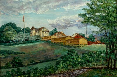 Sans titre (huile sur toile) - Anders Svarstad