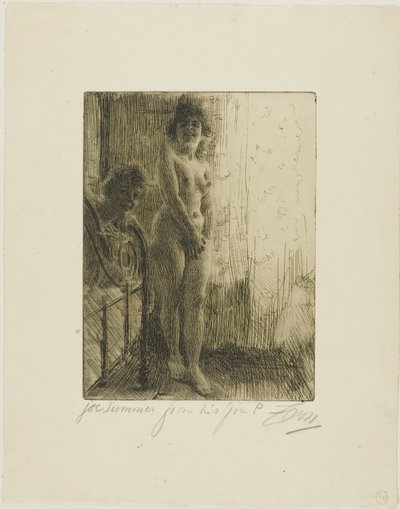 Un coin sombre - Anders Leonard Zorn