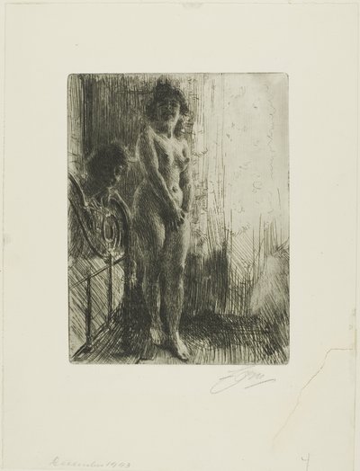 Un coin sombre - Anders Leonard Zorn