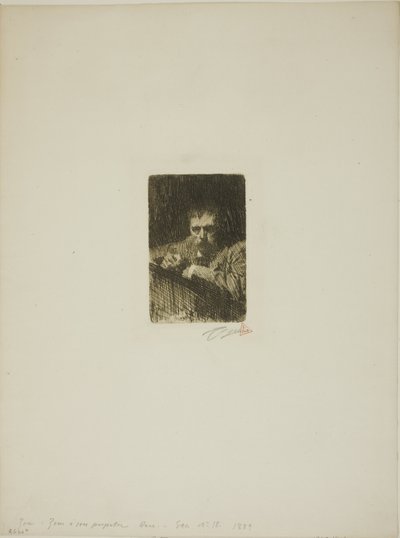 Un peintre-graveur (Autoportrait) - Anders Leonard Zorn