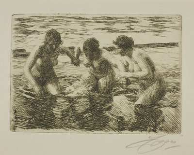 À contre-courant - Anders Leonard Zorn