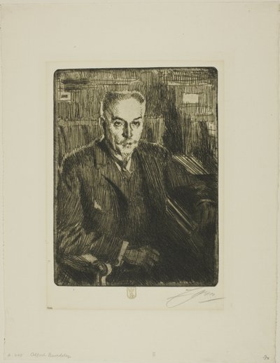 Alfred Beurdeley - Anders Leonard Zorn