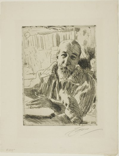 Anatole France - Anders Leonard Zorn