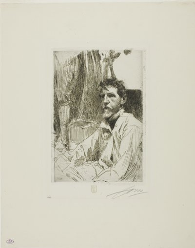 August Saint Gaudens I - Anders Leonard Zorn