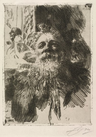 Auguste Rodin - Anders Leonard Zorn