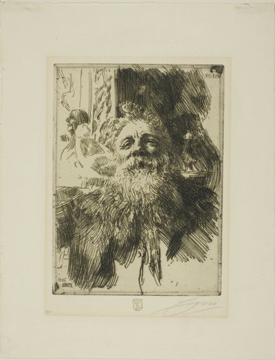 Auguste Rodin - Anders Leonard Zorn