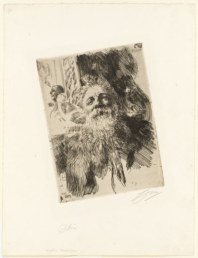 Auguste Rodin - Anders Leonard Zorn