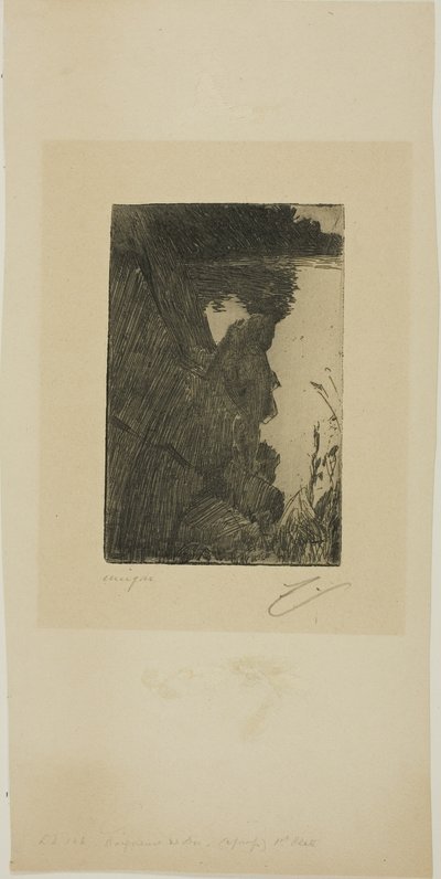 Baigneur (Soir) I - Anders Leonard Zorn