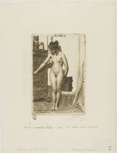 Devant le poêle - Anders Leonard Zorn