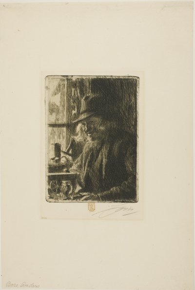 Bosl Anders, horloger à Mora - Anders Leonard Zorn