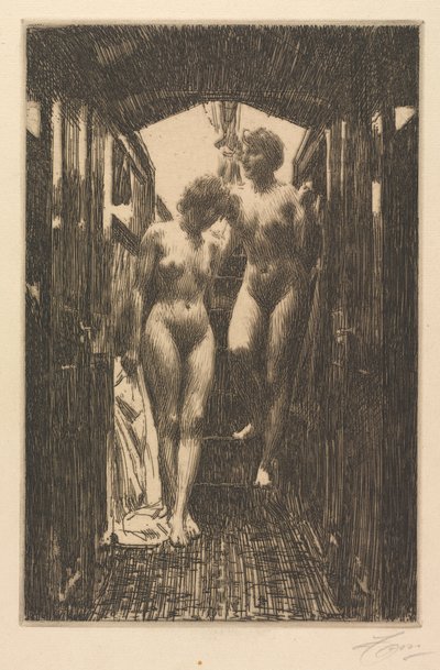 Cabane - Anders Leonard Zorn