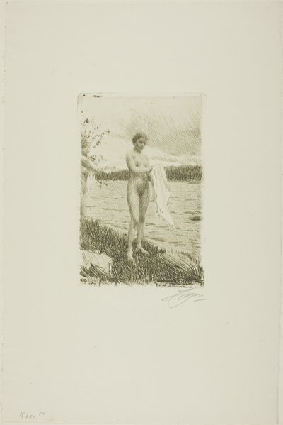 Rivière Dal - Anders Leonard Zorn