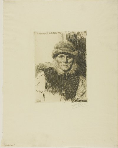 Paysanne dalécarlienne (Lavards Anders) - Anders Leonard Zorn