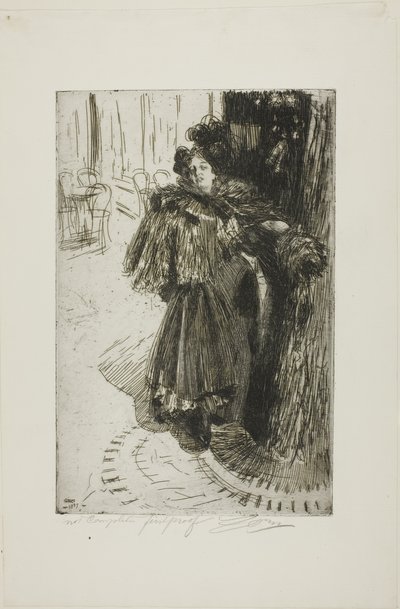 Effet de Nuit III - Anders Leonard Zorn