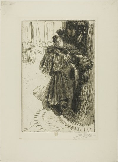 Effet de nuit III - Anders Leonard Zorn