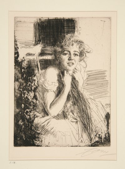 Emma Rasmussen - Anders Leonard Zorn