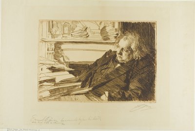 Ernest Renan - Anders Leonard Zorn