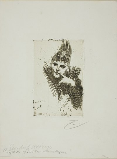 Gerda Grönberg I - Anders Leonard Zorn